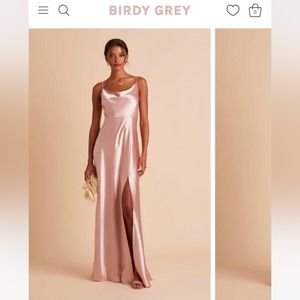 BIRDY GREY SATIN LISA LONG STYLE